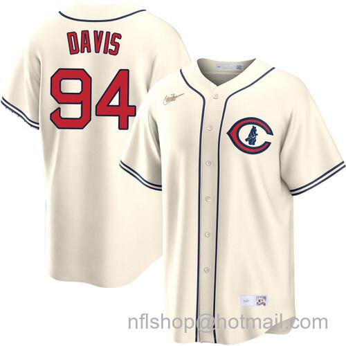 Brennen Davis Chicago Cubs Field of Dreams Cream Nike Men's Stitched Baseball Jersey