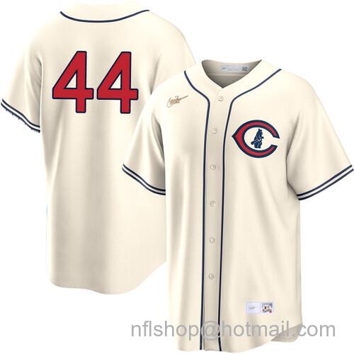 Anthony Rizzo Chicago Cubs Field of Dreams Player Cream Nike Men's Stitched Baseball Jersey