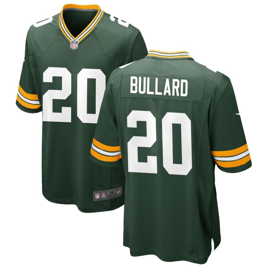 Men's Green Bay Packers #20 Javon Bullard Nike Home Game Jersey