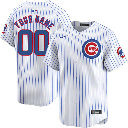 Chicago Cubs Personalized Youth Home Limited Jersey