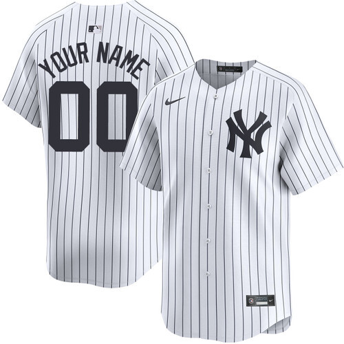 New York Yankees Personalized Youth Home Limited Jersey by NIKE