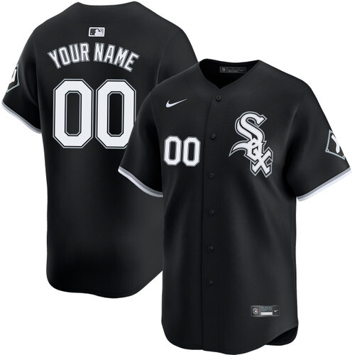 Chicago White Sox Personalized Alternate Limited Jersey by NIKE