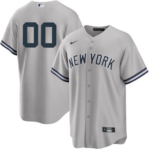 New York Yankees Custom Road Jersey by Nike