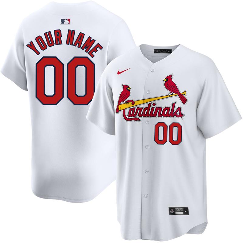 St. Louis Cardinals Personalized Home Limited Jersey by NIKE