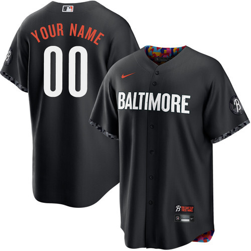 Baltimore Orioles City Connect Personalized Jersey by NIKE