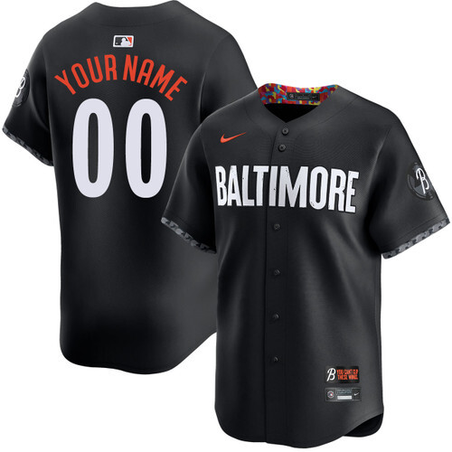 Baltimore Orioles Personalized City Connect Limited Jersey by NIKE