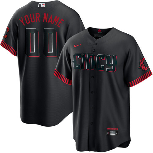 Cincinnati Reds Personalized City Connect Jersey by NIKE