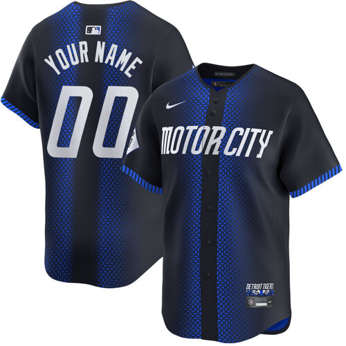 Detroit Tigers Personalized City Connect Limited Jersey by NIKE