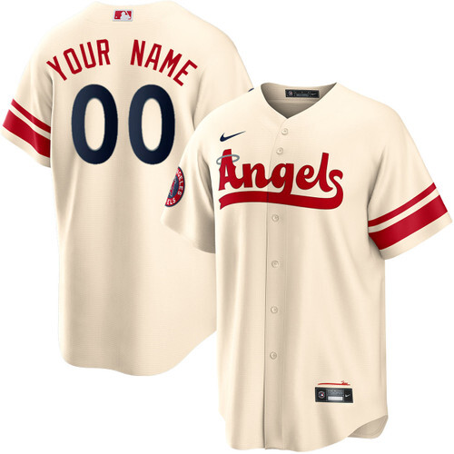 Los Angeles Angels City Connect Personalized Jersey by NIKE