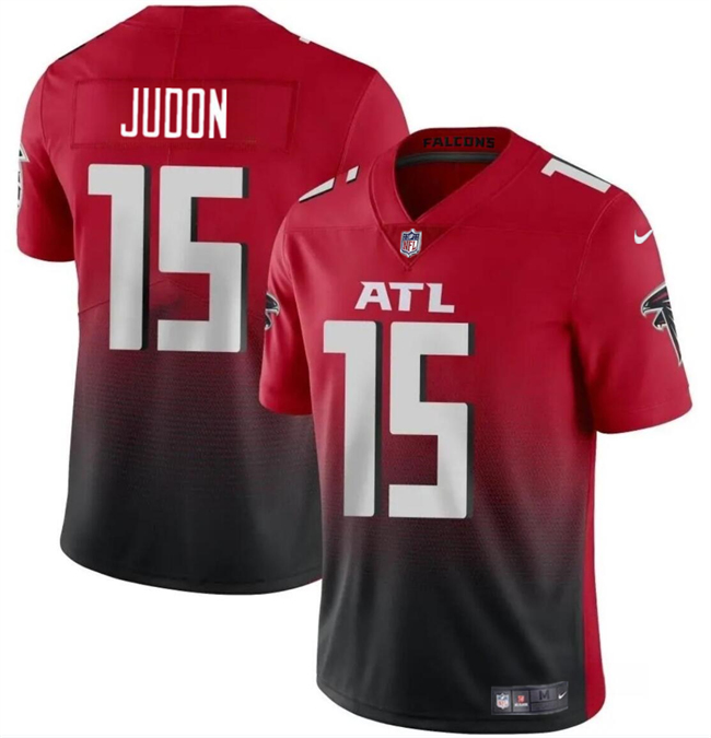 Youth Atlanta Falcons #15 Matthew Judon Red_Black Vapor Untouchable Limited Stitched Football Jersey