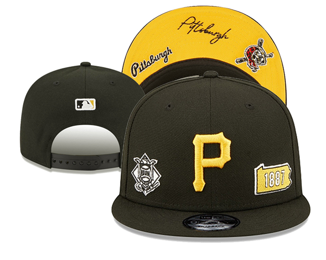 Pittsburgh Pirates 2024 Stitched Snapback Hats 002