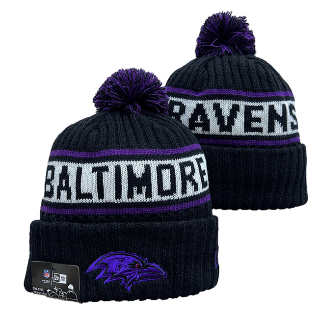 Baltimore Ravens 2024 Knit Hats 015