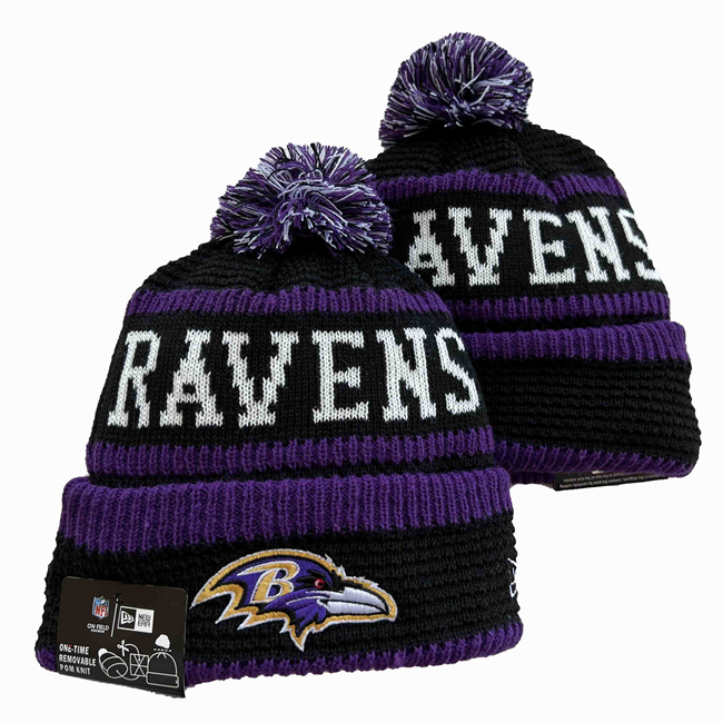 Baltimore Ravens 2024 Knit Hats 006