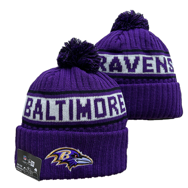 Baltimore Ravens 2024 Knit Hats 013