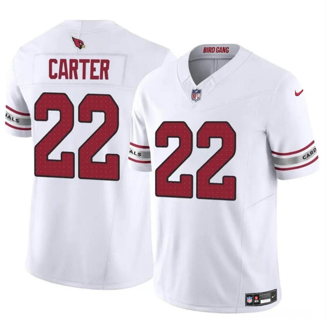 Youth Arizona Cardinals #22 Michael Carter White 2024 F.U.S.E Vapor Untouchable Limited Stitched Football Jersey