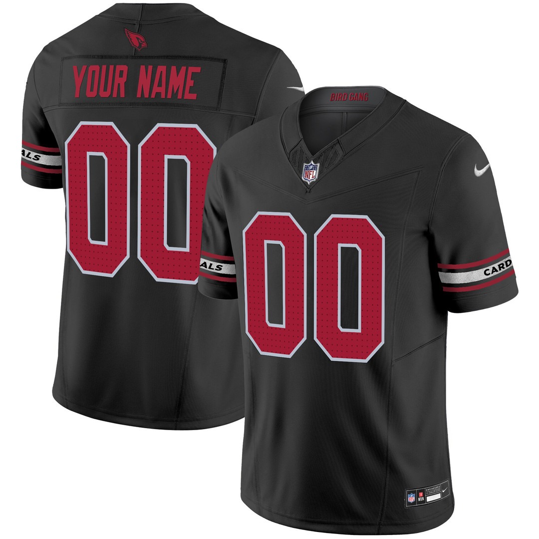 Arizona Cardinals Custom Nike Black F.U.S.E. Vapor Limited Stitched NFL Football Jersey