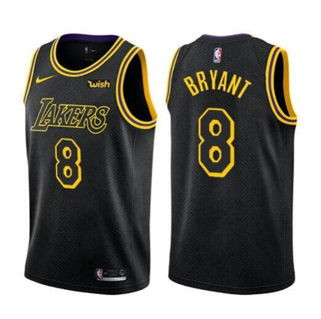 Youth Los Angeles Lakers #8 Kobe Bryant Black Stitched Basketball Jersey Youth Los Angeles Lakers #8 Kobe Bryant Black Stitched Basketball Jersey