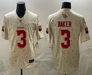 Men's Arizona Cardinals #3 Budda Baker 2025 F.U.S.E. 'Rivalries' Vapor Untouchable Limited Stitched Jersey
