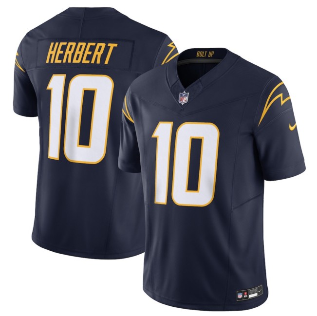 Youth Los Angeles Chargers #10 Justin Herbert Navy 2024 F.U.S.E Vapor Limited Stitched Football Jersey Youth Los Angeles Chargers #10 Justin Herbert Navy 2024 F.U.S.E Vapor Limited Stitched Football Jersey