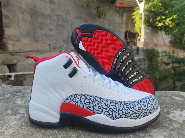 Men's Running weapon Air Jordan 12 White 0101 Men's Running weapon Air Jordan 12 White 0101