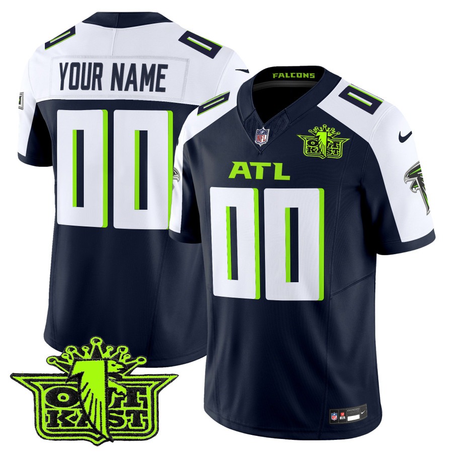 Men's Outkast x Atlanta Falcons Custom Atliens Alternate F.U.S.E. 2025 Vapor Limited Stitched Jersey Men's Outkast x Atlanta Falcons Custom Atliens Alternate F.U.S.E. 2025 Vapor Limited Stitched Jersey