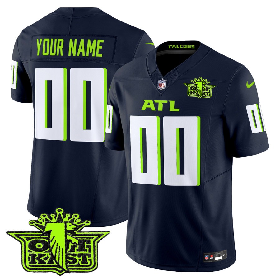 Men's Outkast x Atlanta Falcons Custom Atliens F.U.S.E. 2025 Vapor Limited Stitched Jersey Men's Outkast x Atlanta Falcons Custom Atliens F.U.S.E. 2025 Vapor Limited Stitched Jersey