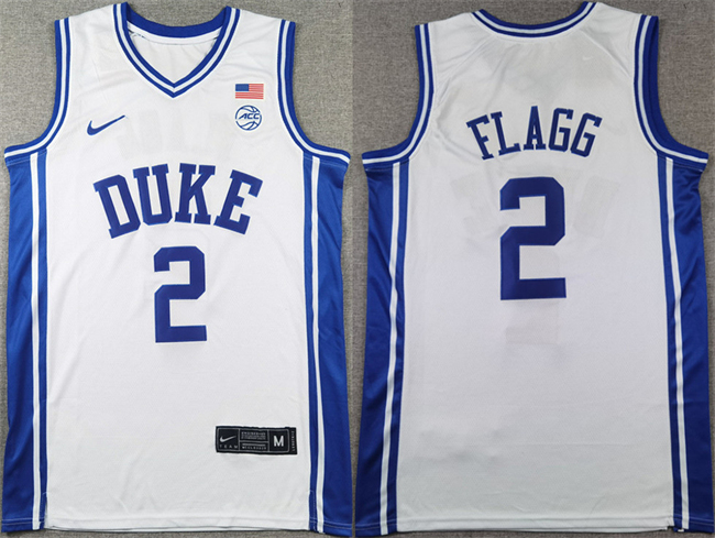 Youth Duke Blue Devils ACTIVE PLAYER Custom White Stitched Basketball Jersey Youth Duke Blue Devils ACTIVE PLAYER Custom White Stitched Basketball Jersey