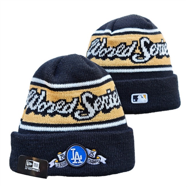 Los Angeles Dodgers 2025 World Series Knit Hats 005