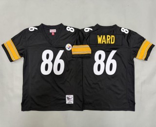 Youth Pittsburgh Steelers #86 Hines Ward Black 2005 Throwback Stitched Jersey