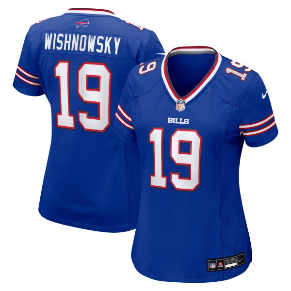Women's Buffalo Bills #19 Mitch Wishnowsky Nike Royal Team Stitched Game Jersey
