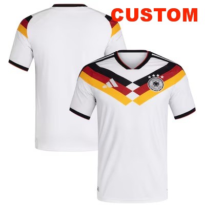 Men's Germany National Team Custom White adidas FIFA x World Cup 2026 Home Replica Jersey