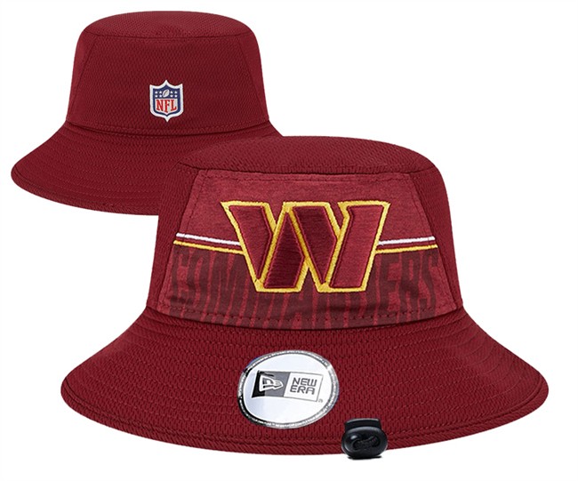 Washington Commanders 2024 Stitched Bucket Fisherman Hats 006