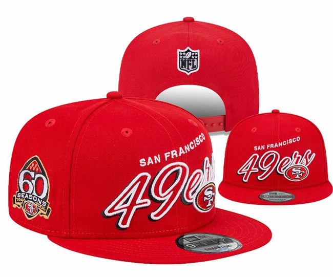 San Francisco 49ers 2024 Stitched Snapback Hats 013