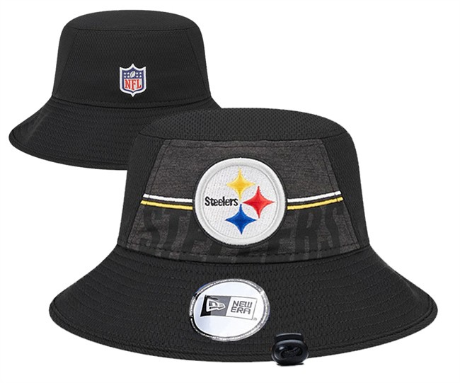 Pittsburgh Steelers 2024 Stitched Bucket Fisherman Hats 016