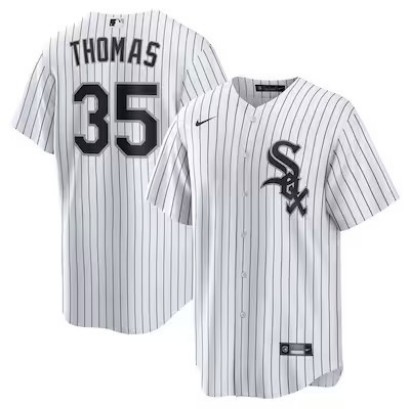 Men's & Women's & Youth Chicago White Sox #35 Frank Thomas White Nike Home Retired Player Replica Stitched Jersey