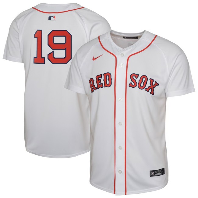 Youth Boston Red Sox #19 Roman Anthony White No Name Nike Limited Player Jersey