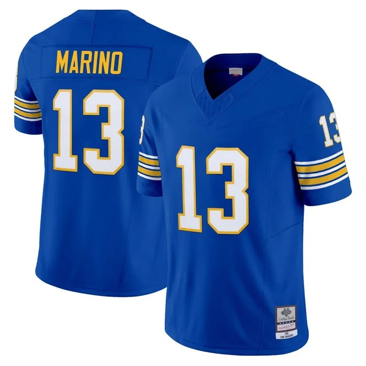 Men's & Women's & Youth Pitt Panthers #13 Dan Marino Royal F.U.S.E. 1981 Throwback Vapor Limited Stitched Football Jersey