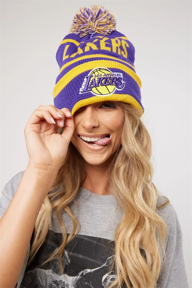 Los Angeles Lakers 2025 Knit Hats 003