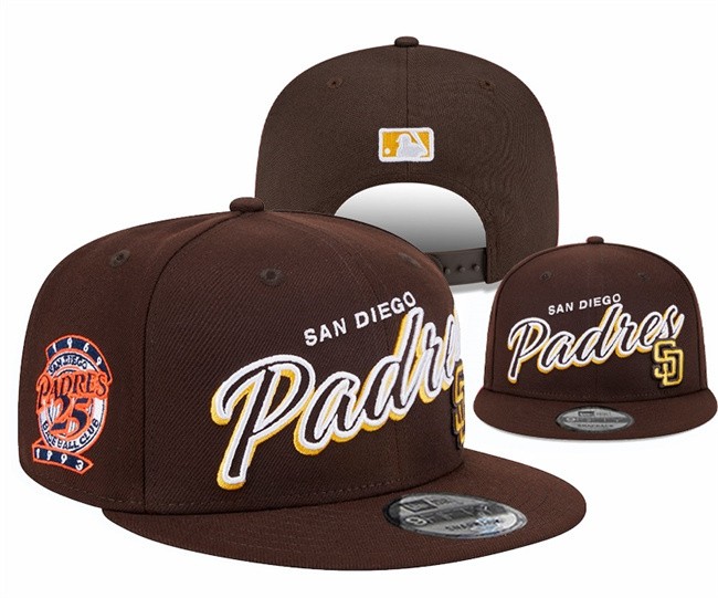 San Diego Padres 2025 Stitched Snapback Hats 002