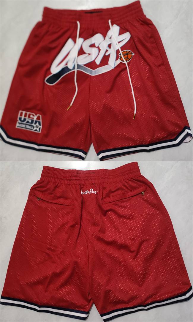 Men's Team USA Red Shorts (Run Small)