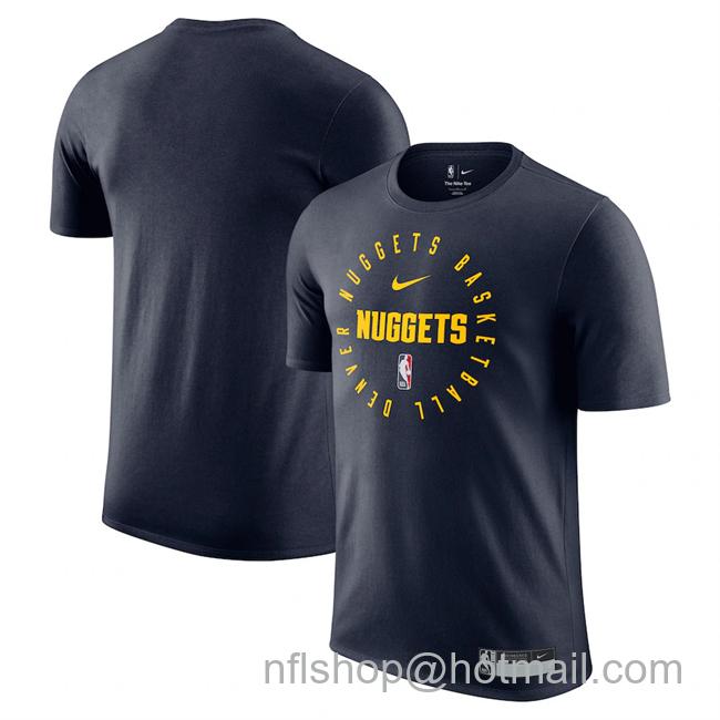 Men's Denver Nuggets Navy 2024-25 Legend On-Court Practice Performance T-Shirt