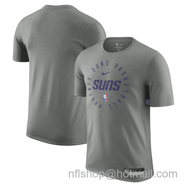 Men's Phoenix Suns Grey 2024-25 Legend On-Court Practice Performance T-Shirt