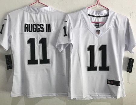 Women's Las Vegas Raiders #11 Henry Ruggs III Limited White Vapor Untouchable Jersey