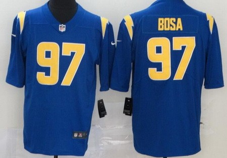 Women's Los Angeles Chargers #97 Joey Bosa Limited Royal 2020 Vapor Untouchable Jersey