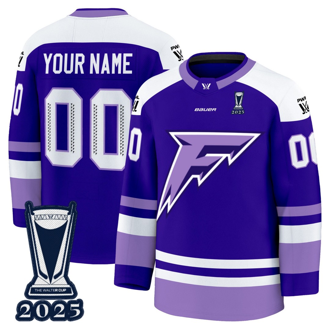 Minnesota Frost Custom 2025 PWHL Walter Cup Champions Premium Stitched Hockey Jersey