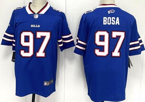 Men's Buffalo Bills #97 Joey Bosa Limited Blue Vapor Jersey