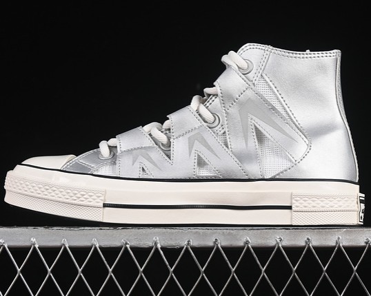 Converse Chuck 1970S Mesh High Dull Silver/Egret/Black A15187C