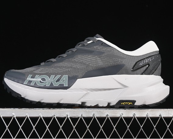 HOKA Mafate X Orange Grey White 1161991/SLTG Running Sneakers