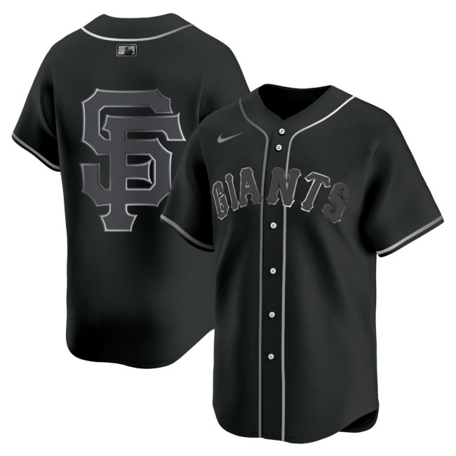 San Francisco Giants Nike 2025 Black Limited MLB Bseball Stitched Jersey - Men/Women/Youth