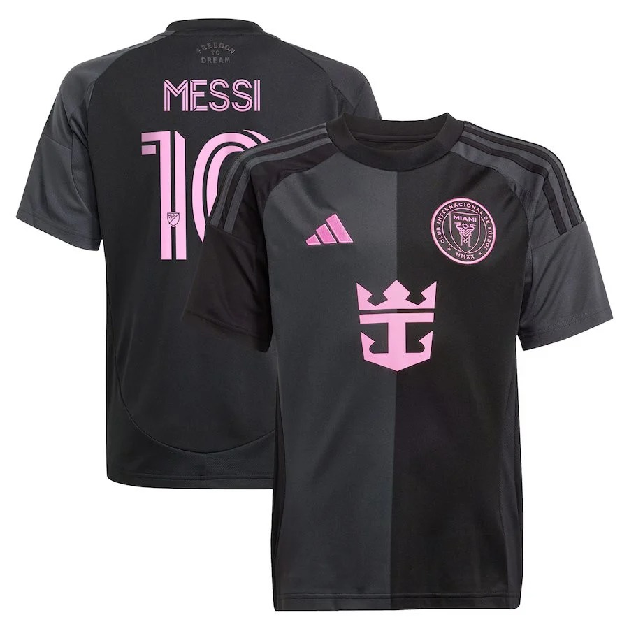 Men's Lionel Messi Inter Miami 2025 Jersey Black - Printed